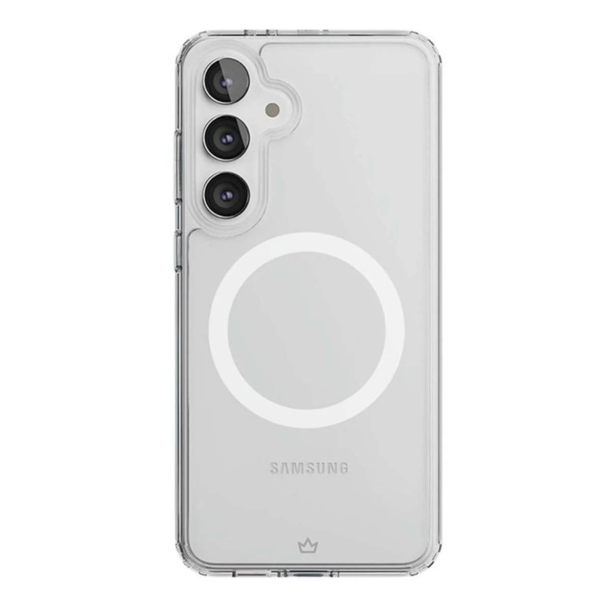 Чехол для Samsung S24 FE Silicone Case Gray, серый