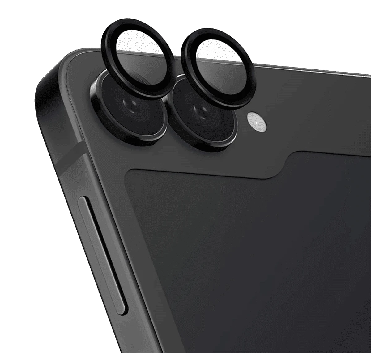 Защитное стекло для камеры Samsung Galaxy Z Flip6 UNIQ OPTIX Camera Lens protector Aluminium Черный