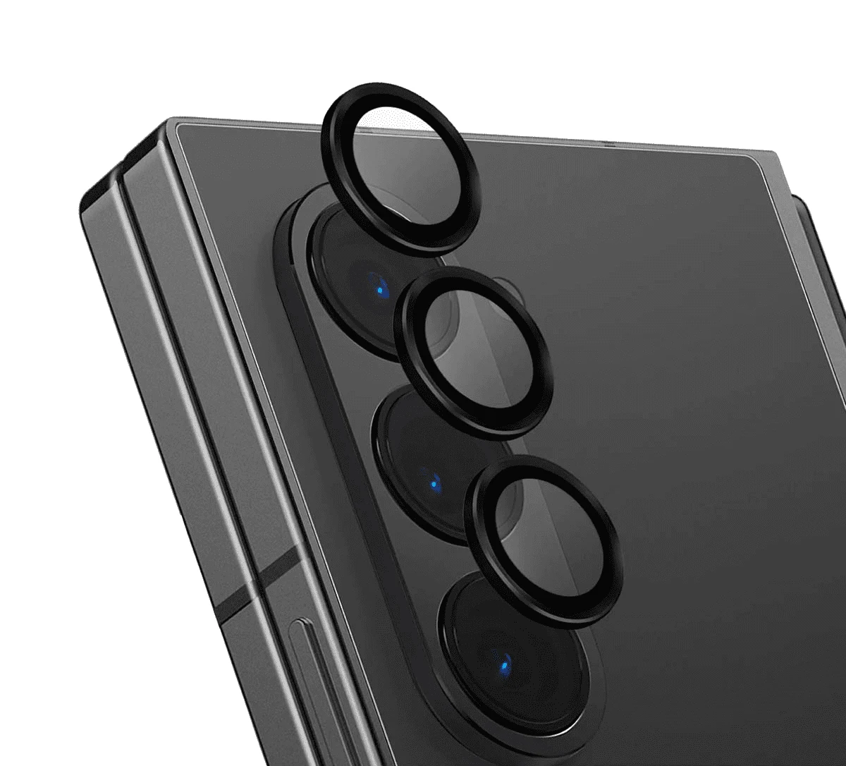 Защитное стекло для камеры Samsung Galaxy Z Fold6 UNIQ OPTIX Camera Lens protector Aluminium Черный