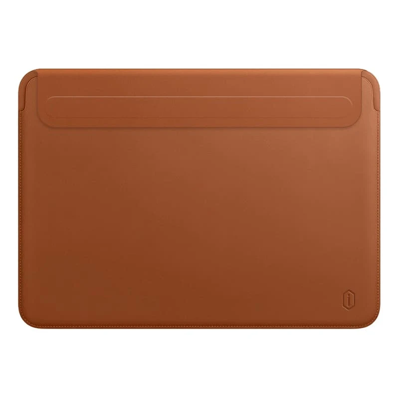 Чехол для MacBook Pro 16.2" 2021/23 WiWU Skin Pro II Leather Sleeve Коричневый