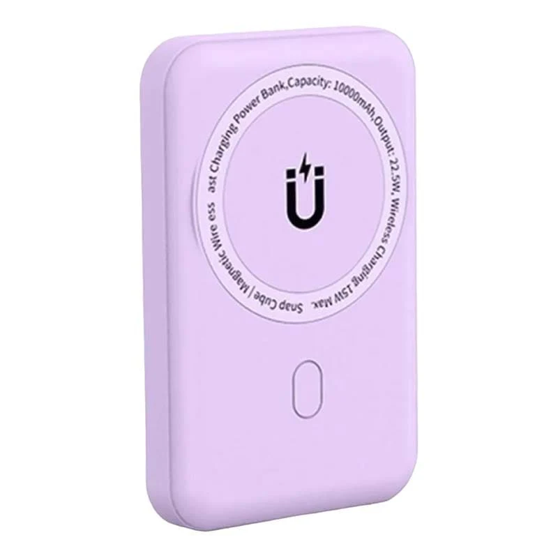 Внешний аккумулятор WiWU 10000mAh Power Bank Snap Cube-SC 22,5Вт Фиолетовый