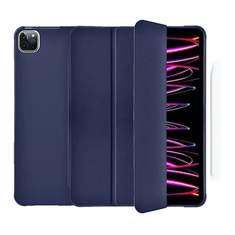 Чехол для iPad 10.9″/11" Air M2/M3 (2022) WiWU Classic II Case (GF-02) Тёмно-синий