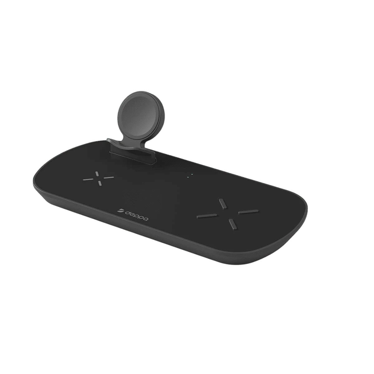 Зарядная станция Deppa 3в1 17,5W (24011) Black, чёрный