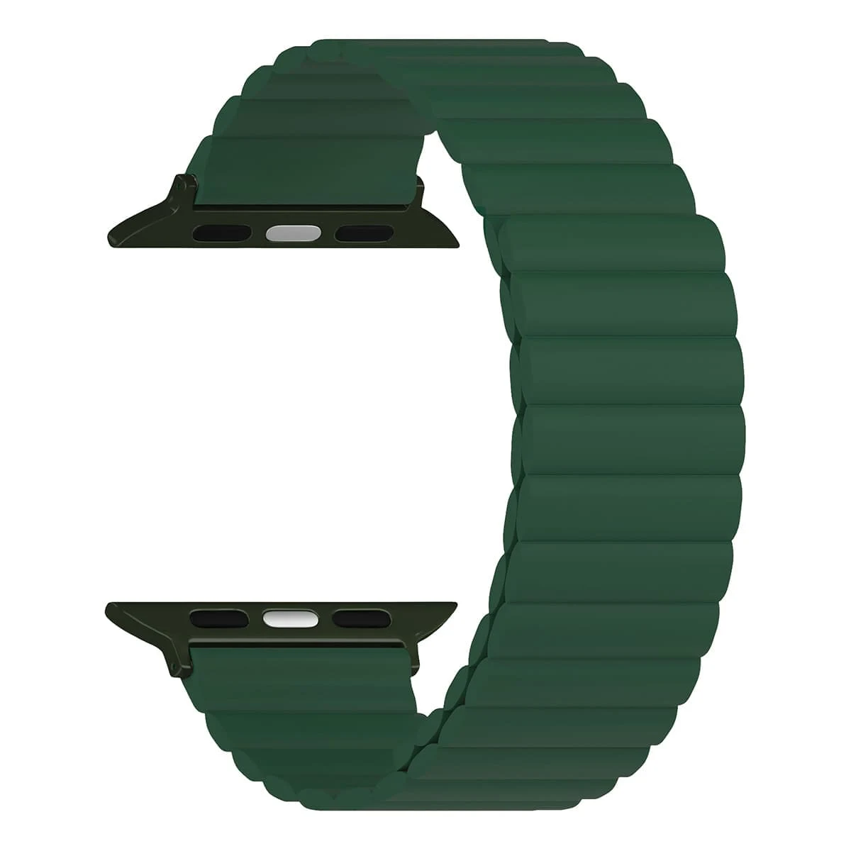 Ремешок для Apple Watch 42/44/45 mm Mutural Watch Band Green, зеленый