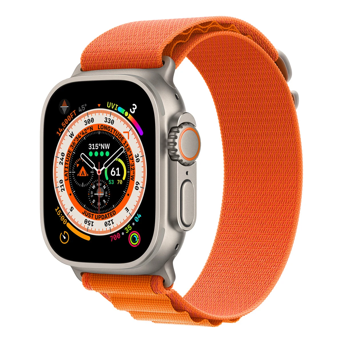 Ремешок для Apple Watch Ultra 42/44/45/49 mm Spigen DuraPro Flex Alpine Loop Оранжевый