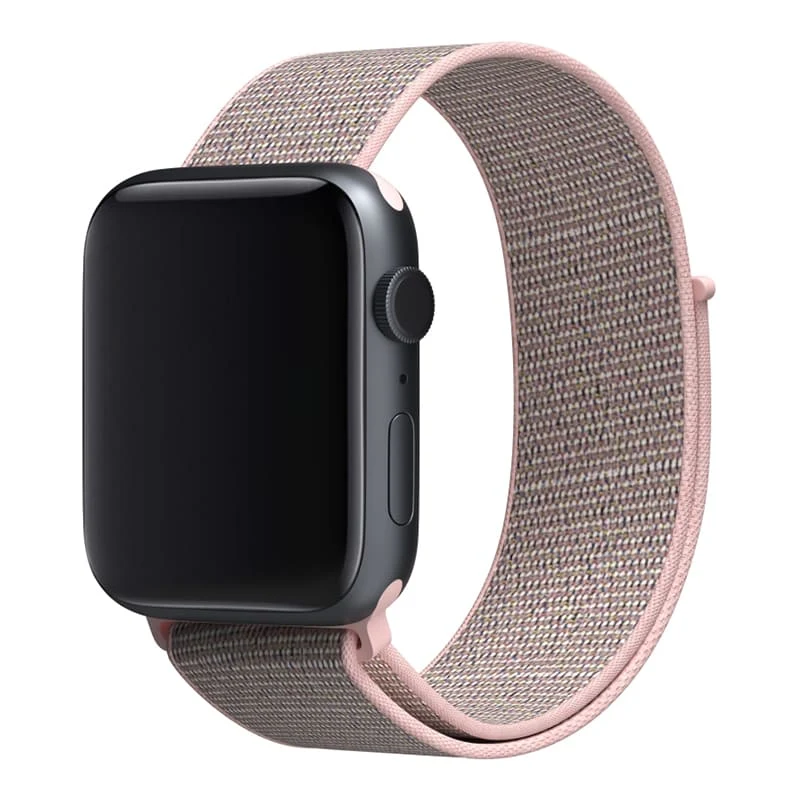 Ремешок для Apple Watch 38/40 mm Silicone Band Розовый