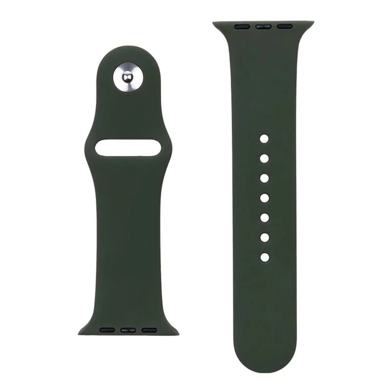 Ремешок для Apple Watch 42/44/45 mm Тёмно-зелёный