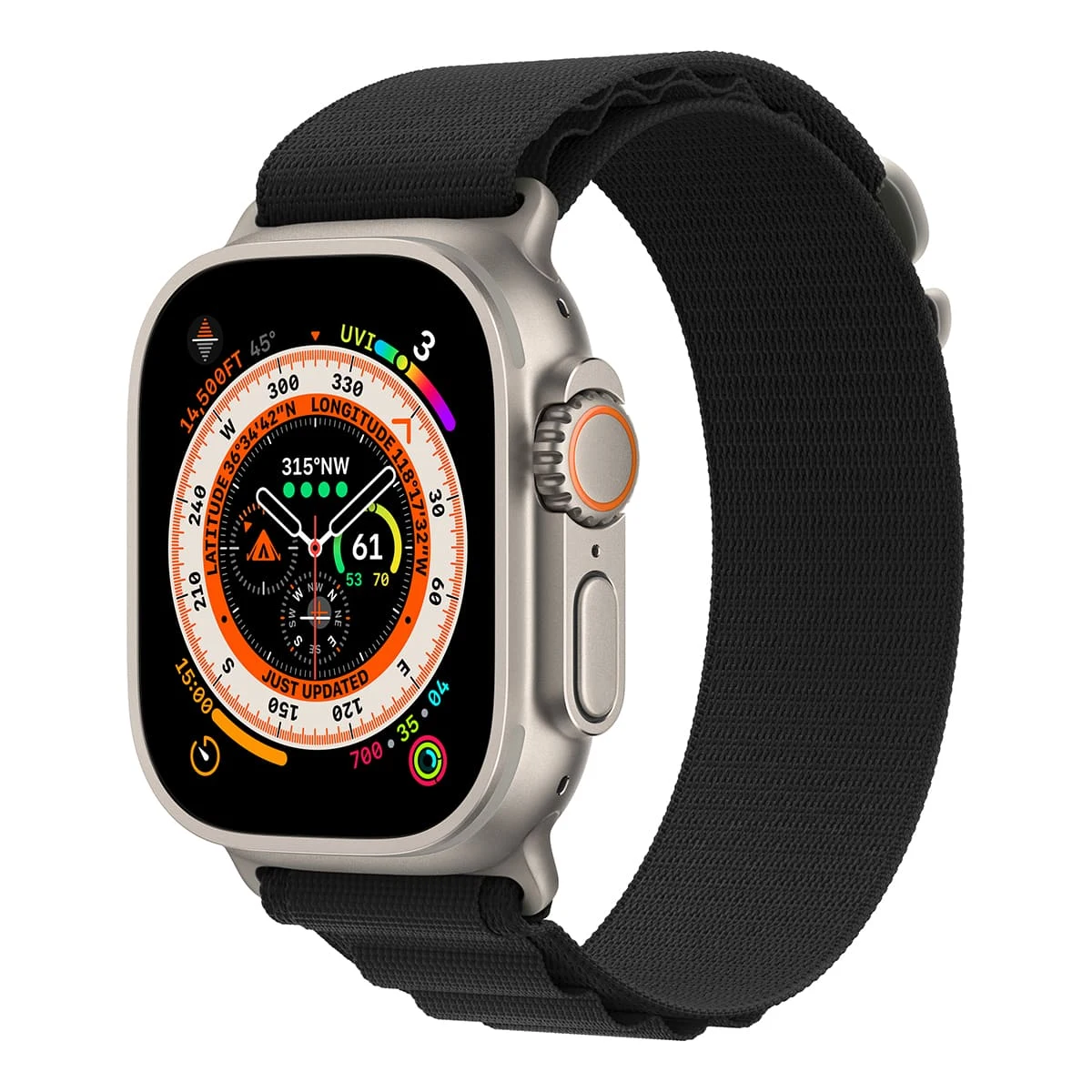 Ремешок для Apple Watch Ultra 42/44/45/49 mm Spigen DuraPro Flex Alpine Loop Черный
