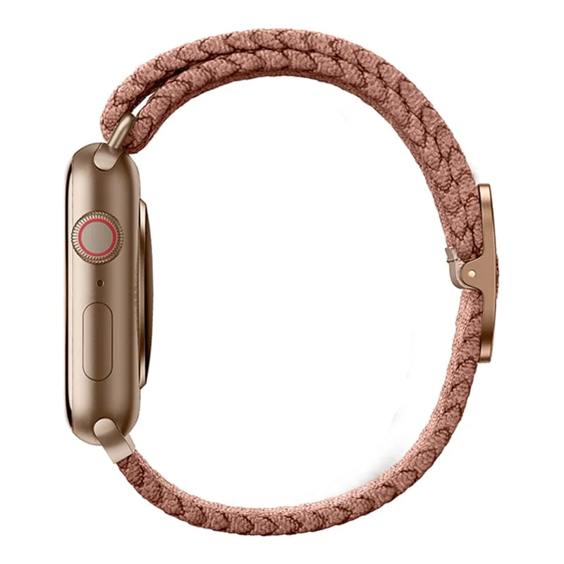 Ремешок для Apple Watch 42/44/45 mm UNIQ ASPEN Strap Braided (44MM-ASPPNK) Розовый