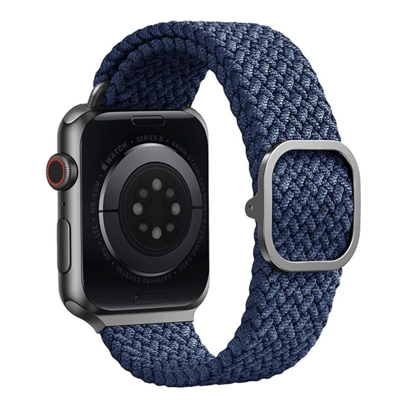 Ремешок для Apple Watch 42/44/45 mm UNIQ ASPEN Strap Braided (44MM-ASPOBLU) Синий