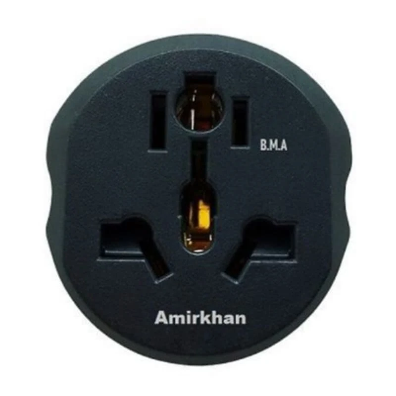 Европереходник на все виды розеток Чёрный