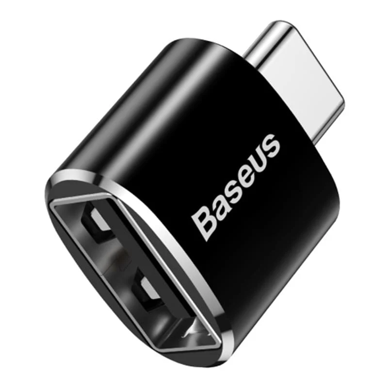 Адаптер Baseus USB-А - USB Type-C (CATOTG-01) Черный
