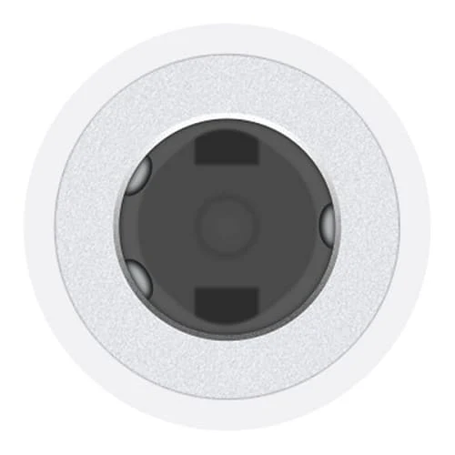 Переходник Apple Lightning - mini jack 3.5 Белый