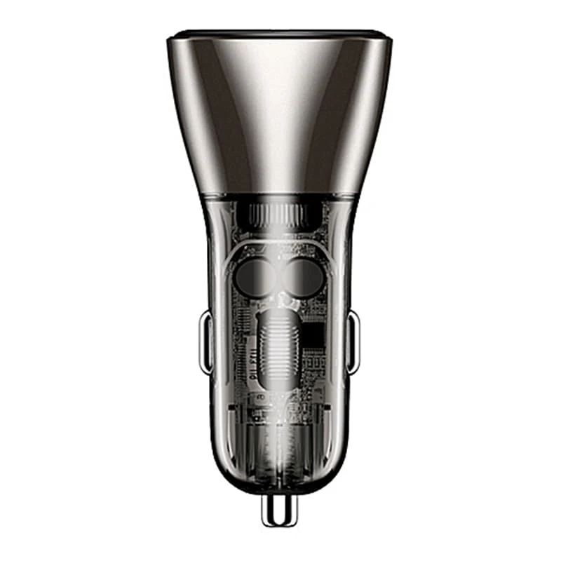 Автомобильное зарядное устройство WiWU Car Charger (PC500) Серый