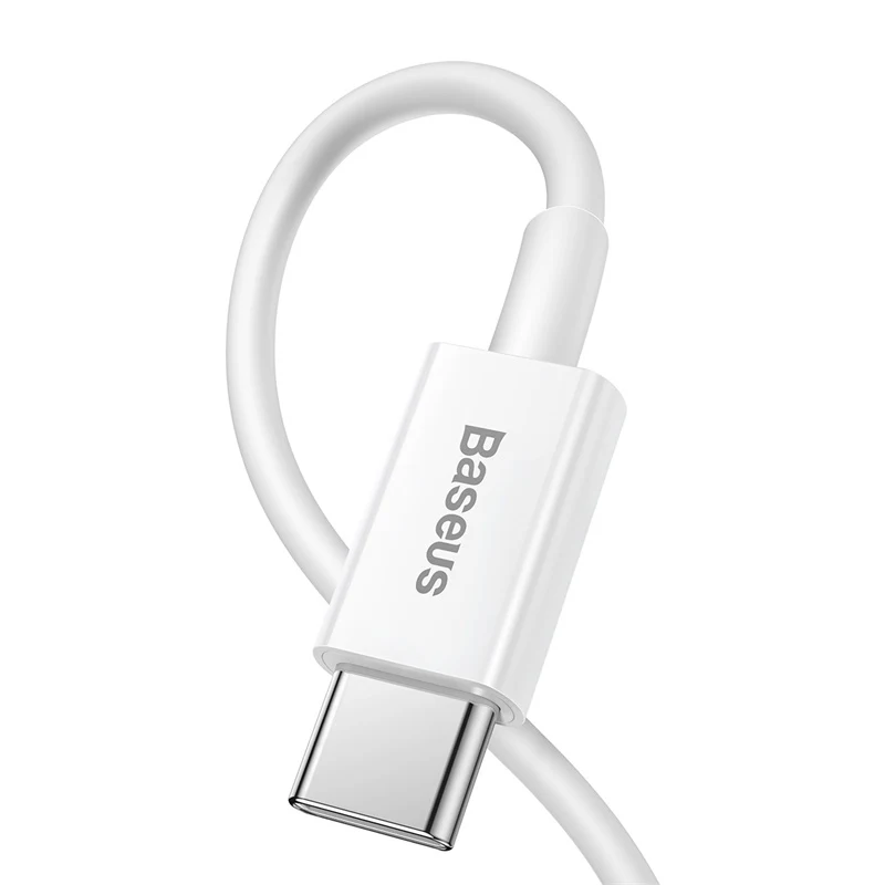 Кабель Baseus Superior Series Fast Charging Data Cable Type-C – Lightning PD 20W, 1 м (CATLYS-A02) Белый