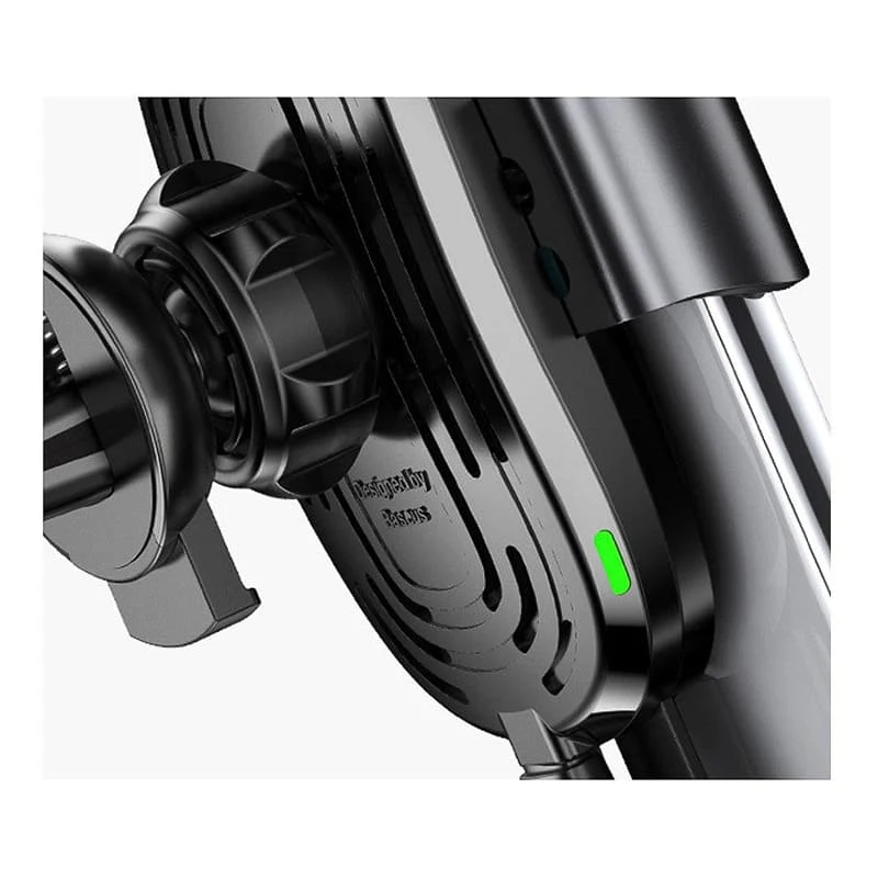 Автомобильный держатель с функцией беспроводной зарядки Baseus Gravity Wireless Charger Car Mount (WXYL-01) Черный