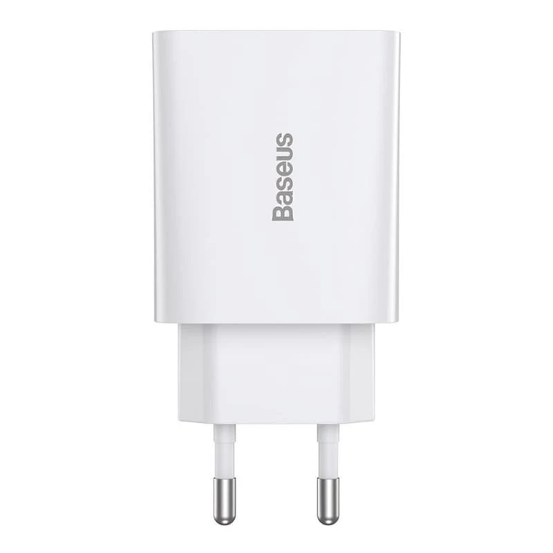 Зарядное устройство Baseus Speed Mini QC Quick Charger USB Type-C 20Вт CCFS-SN02 (TC-012PD20-x) Белый