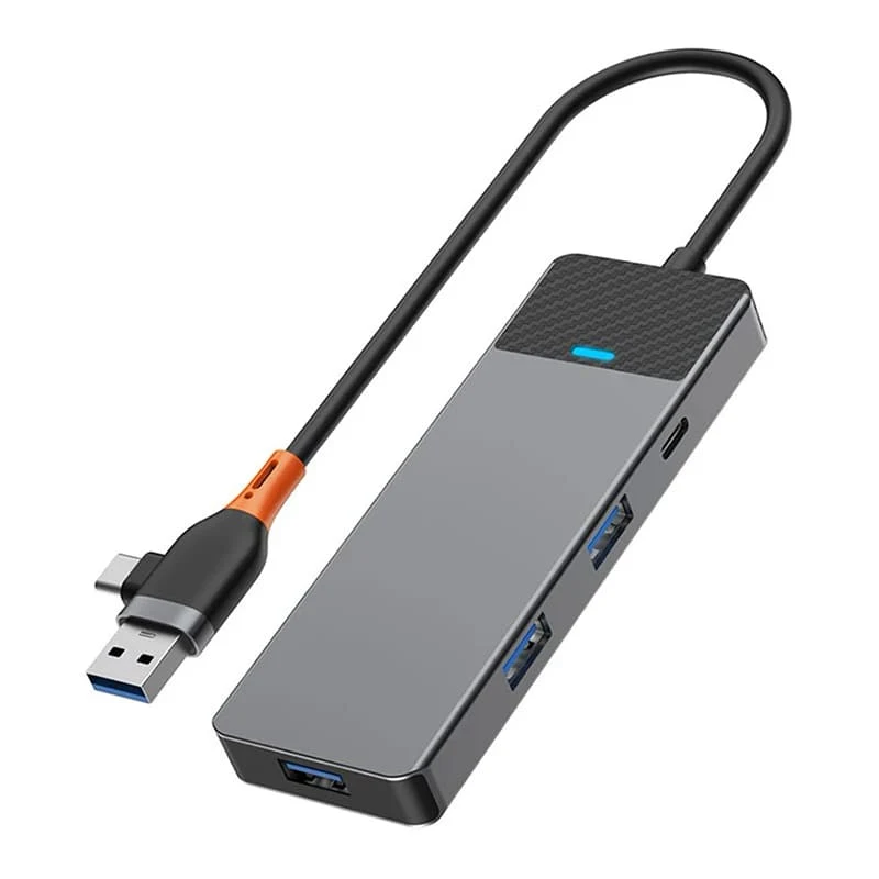 Хаб WiWU Linker Series Hub (A431C) Серый