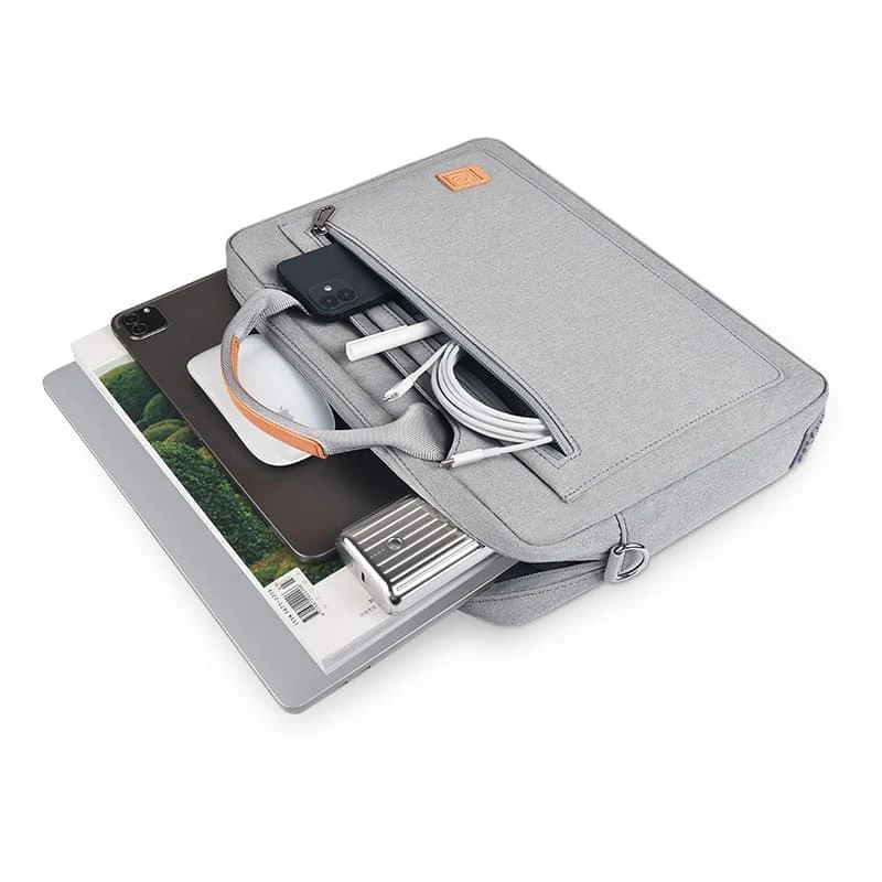Сумка для ноутбуков 14″ WiWU Pioneer pro handbag Серый