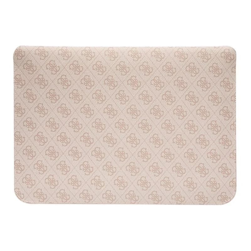 Чехол Guess для ноутбуков 13"/14" Sleeve 4G Bottom stripe Metal logo (GUCS14PS4SGP) Розовый