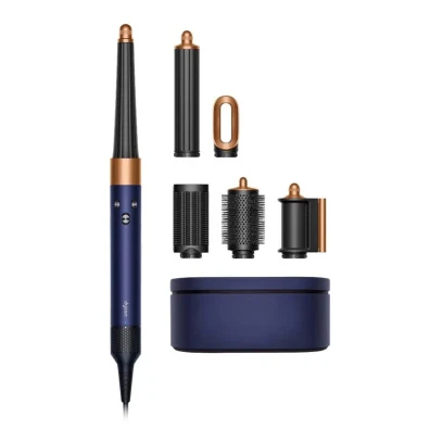 Стайлер Dyson Airwrap Long HS08 (CN/HK) Straight+Wavy Blue/Copper, синий/медь