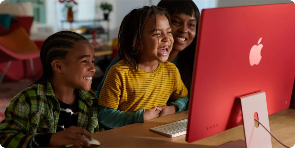 iMac 24" (M3, 8C CPU, 8C GPU, 2023) Retina 4,5K, 8 GB, 256 GB SSD (MQRD3) Pink