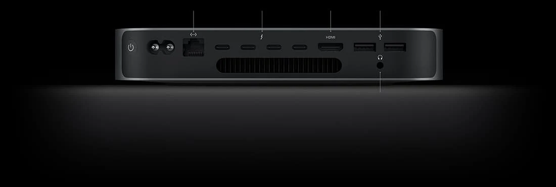 Mac mini (M2, 8C CPU, 10C GPU, 2023) 8 GB, 256 GB SSD (MMFJ3) Silver