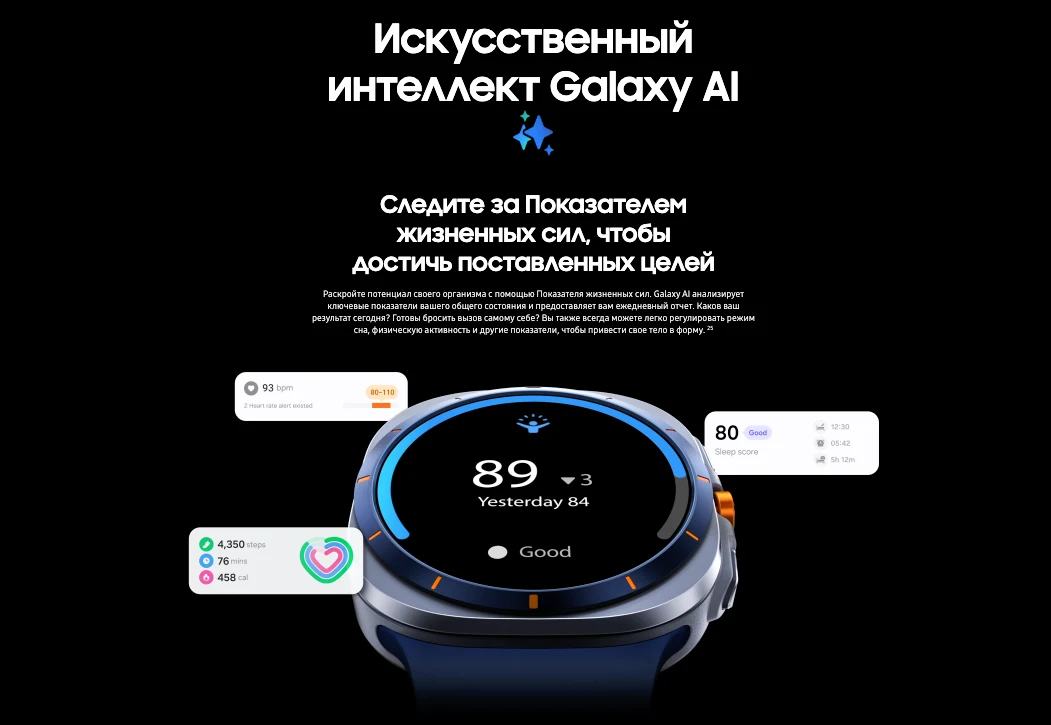 Samsung Часы Samsung Galaxy Watch Ultra 47 мм Titanium White, белый титан (2024)
