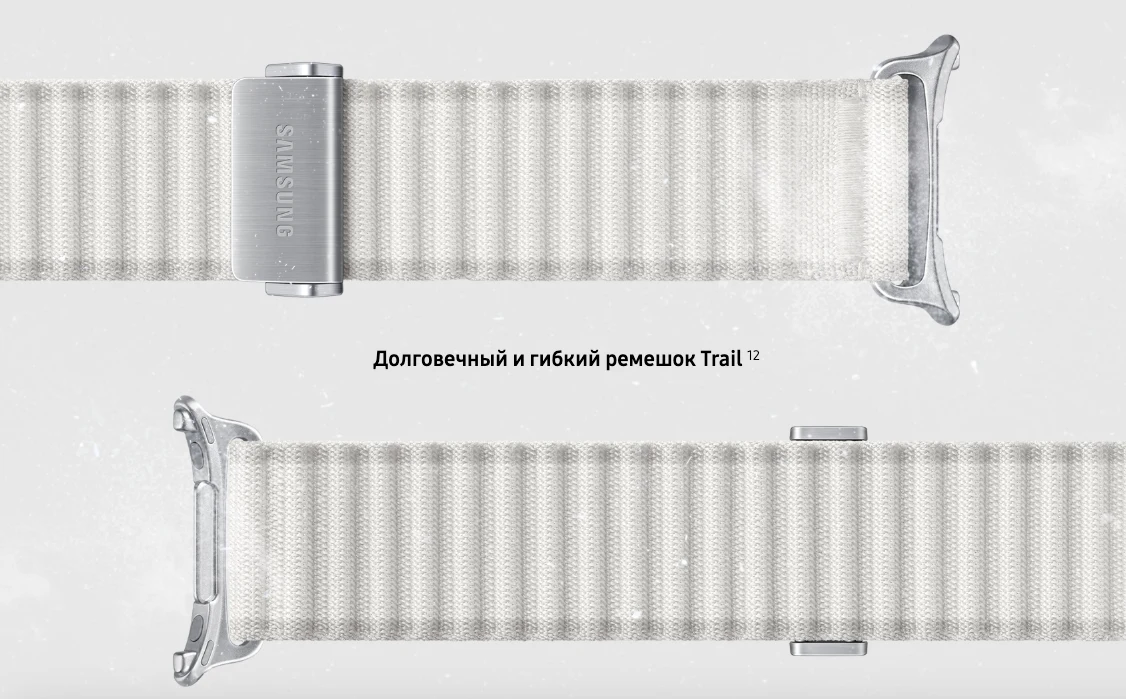 Samsung Часы Samsung Galaxy Watch Ultra 47 мм Titanium Silver, серебряный титан (2024)