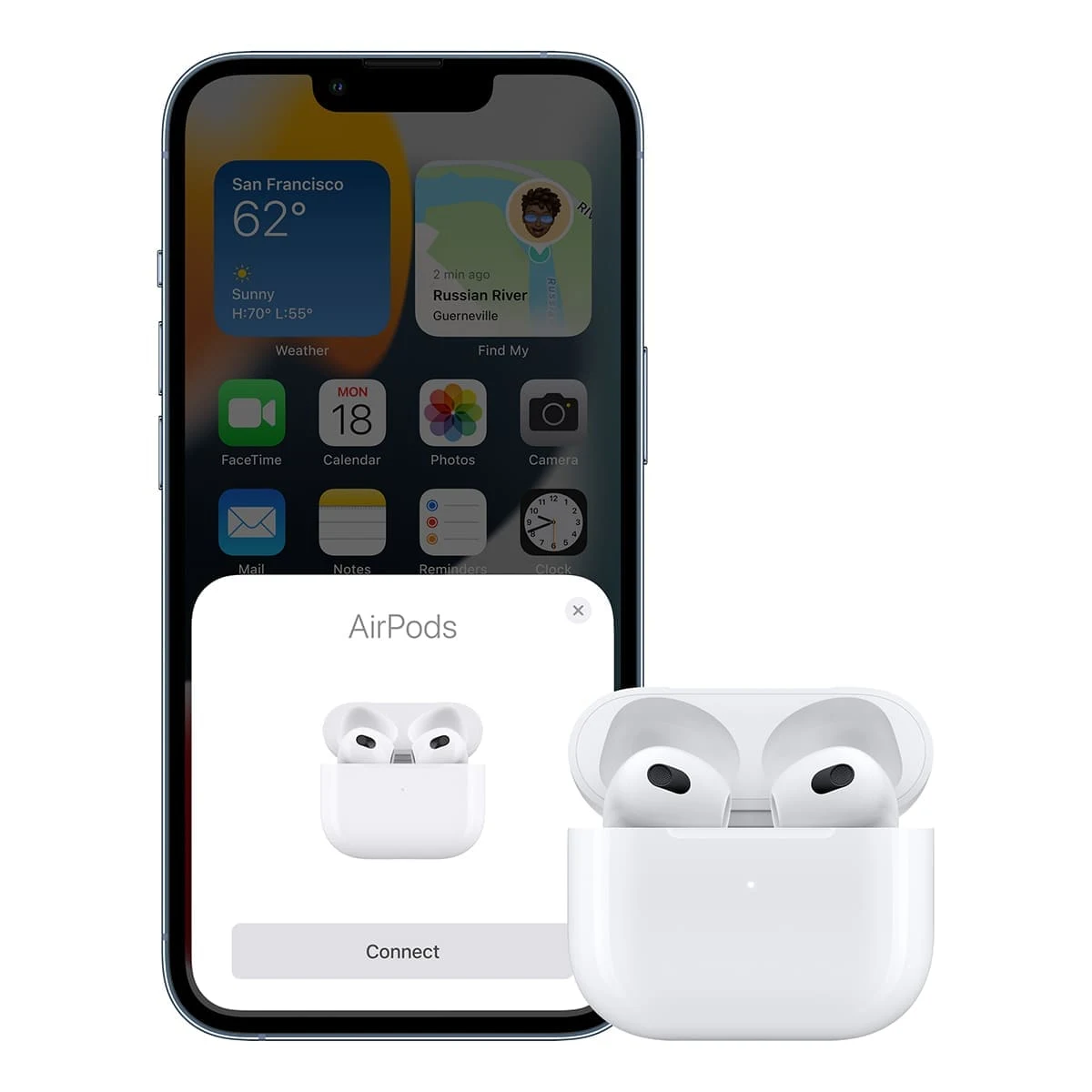 Наушники Apple AirPods 3 Lightning Charging Case (MPNY3AM)