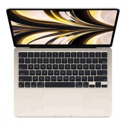 Apple MacBook Air 13" (M2, 8C CPU, 10C GPU, 2022) 16/256Gb SSD (MC7W4) Starlight, «сияющая звезда»