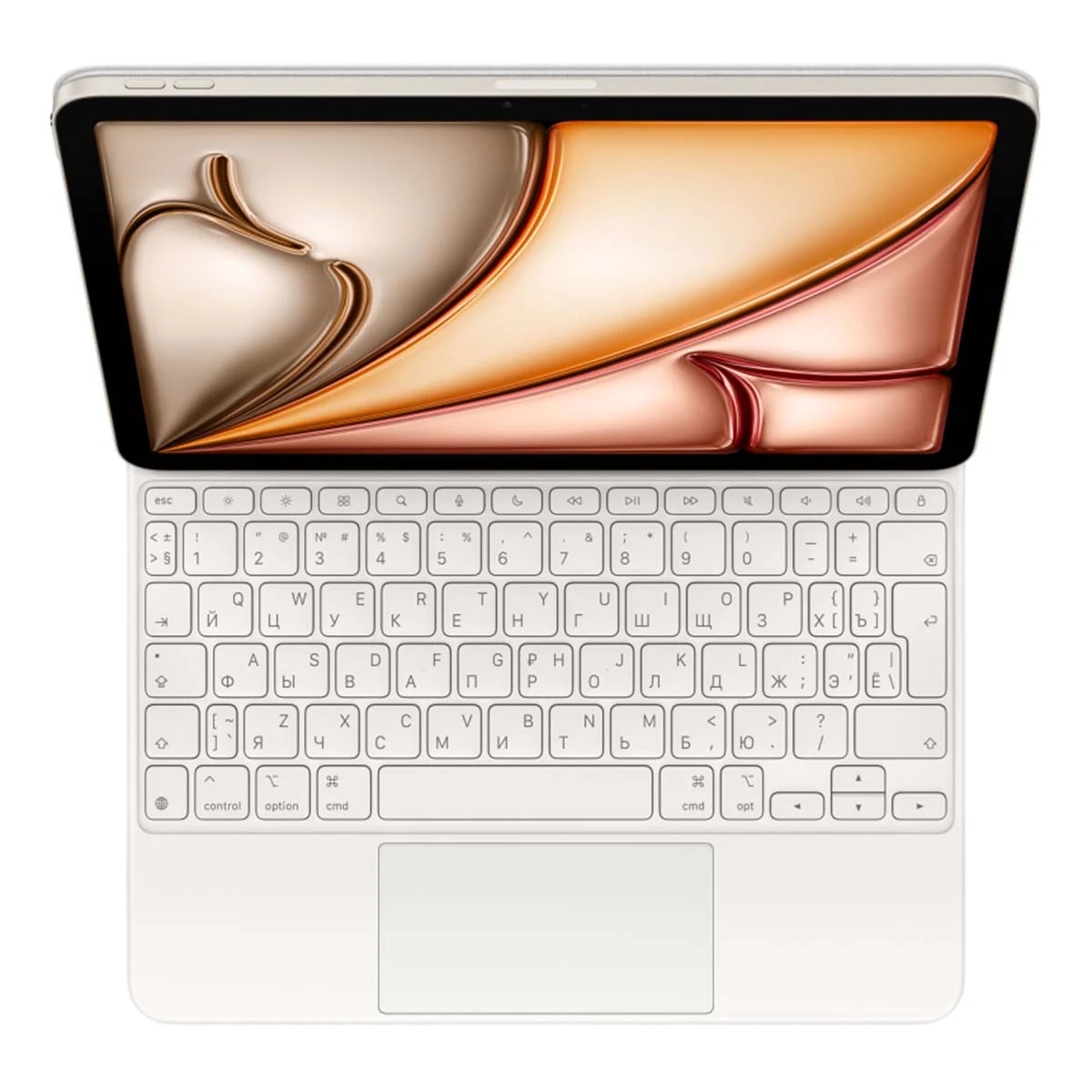 Чехол-клавиатура для iPad Air 13" M3 Apple Magic Keyboard (MDFW4) White, белый