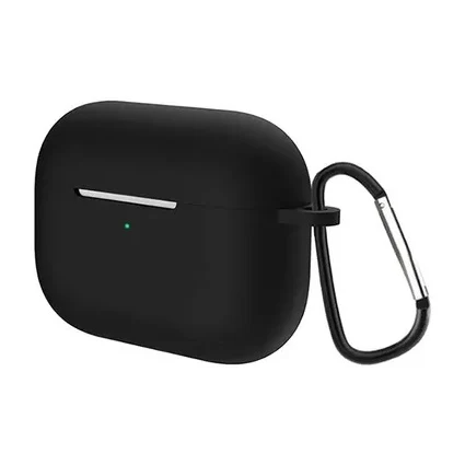 Чехол Silicone Case для Apple AirPods Pro 3 Black, чёрный