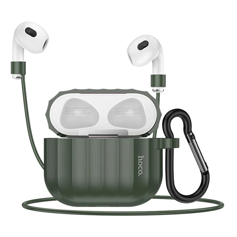 Чехол для AirPods 3 hoco. (WB22) Зеленый