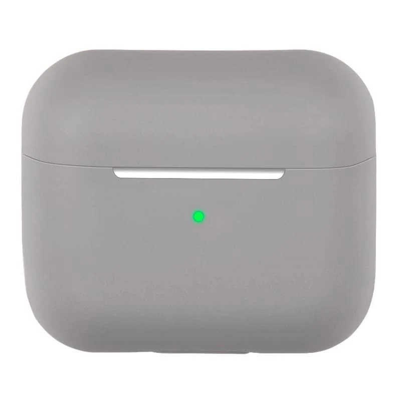 Чехол для Apple AirPods 3 Silicone Case Protection Серый