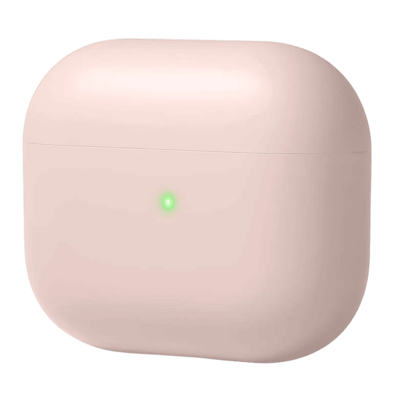 Чехол Silicone Case Protection для Apple AirPods 3 Pink, розовый