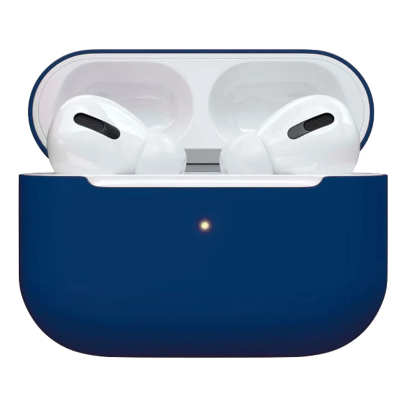 Чехол Silicone Case для Apple AirPods Pro Blue, синий