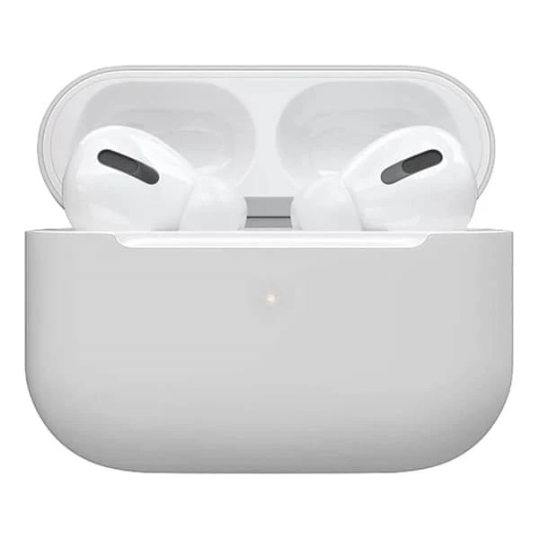 Чехол Silicone Case для Apple AirPods Pro White, белый