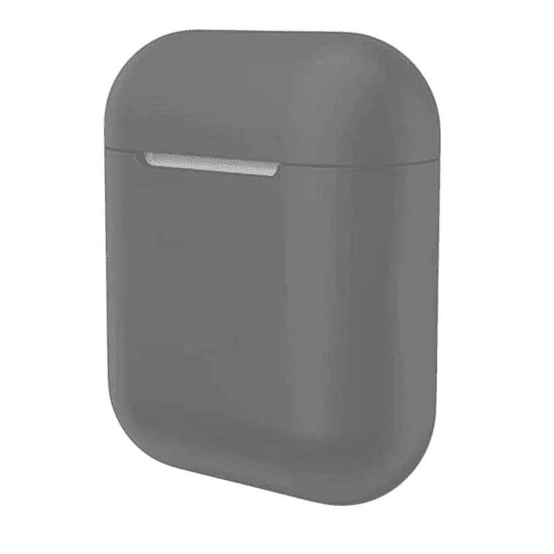 Чехол для Apple AirPods 1/2 Silicone Case Grandma Gray, бледно-серый