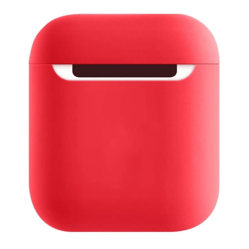 Чехол Silicone Case для Apple AirPods 1/2 (PRODUCT)RED, красный