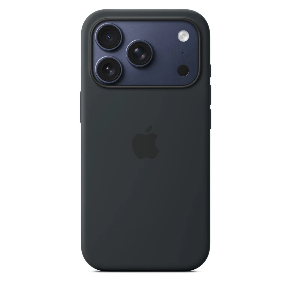 Чехол для iPhone 17 Pro Silicone Case Black, чёрный
