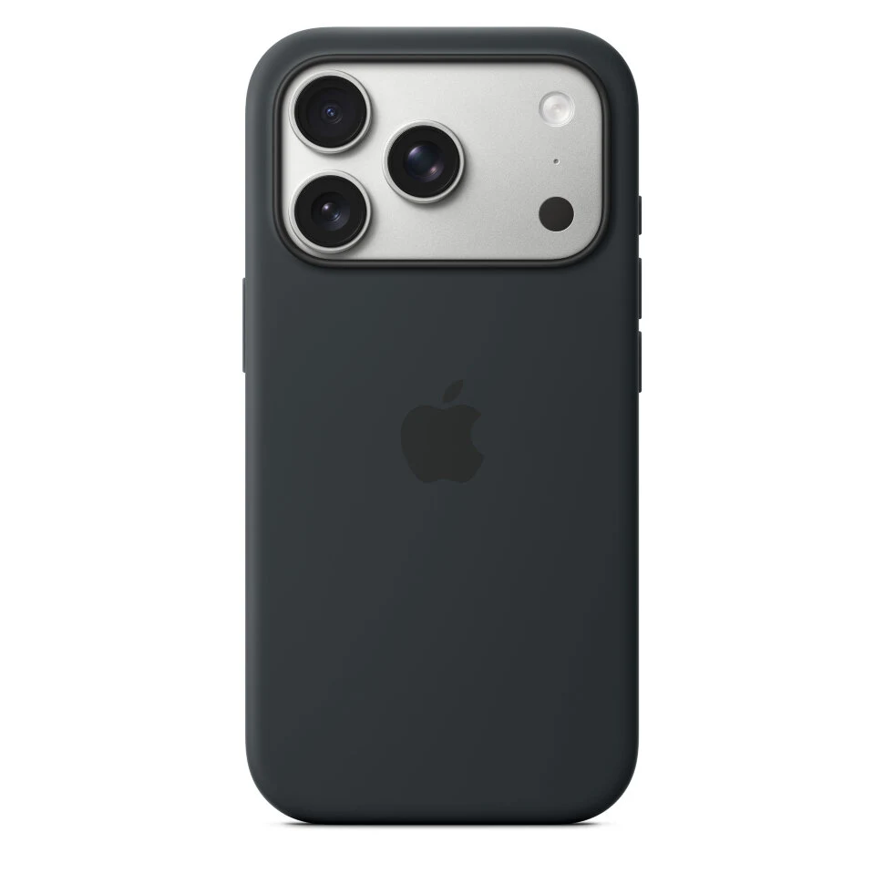 Чехол для iPhone 17 Pro Silicone Case Black, чёрный