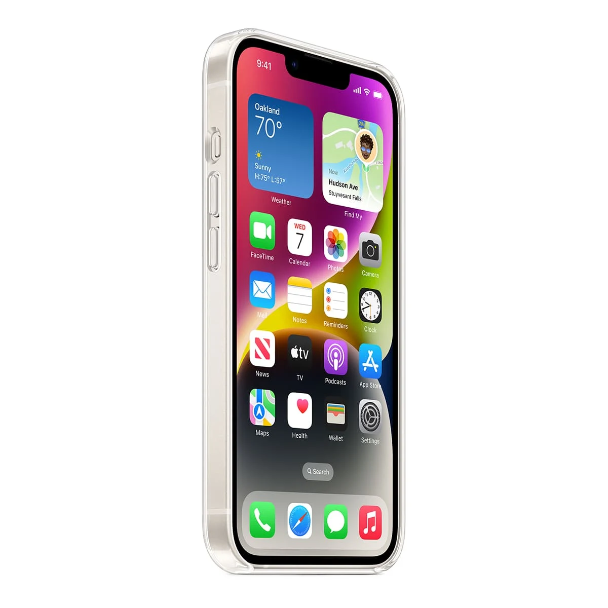 Чехол для iPhone 17 с MagSafe Clear Case, Прозрачный