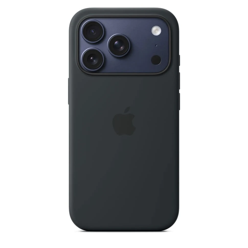 Чехол для iPhone 17 Pro Max Silicone Case Black, чёрный