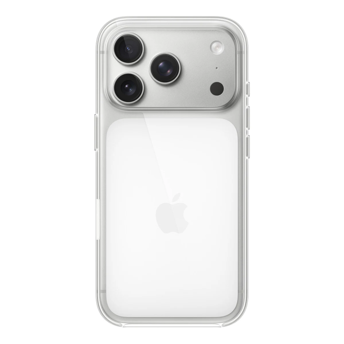 Чехол для iPhone 17 Pro Max с MagSafe Clear Case (Frosted glass) Прозрачный