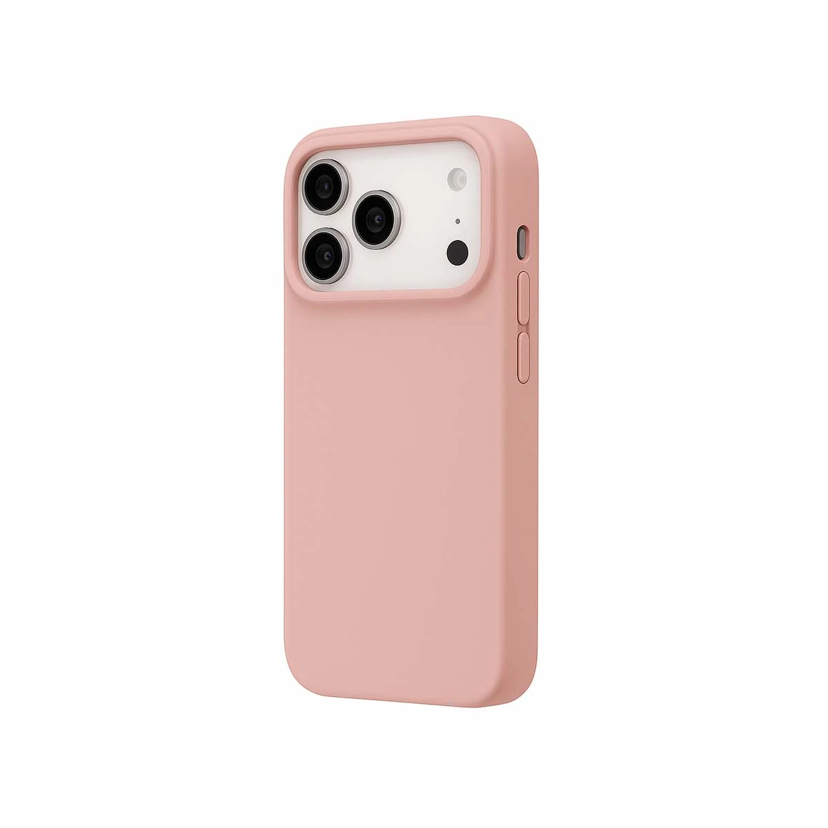 Чехол для iPhone 17 Pro Silicone Case Пудровый