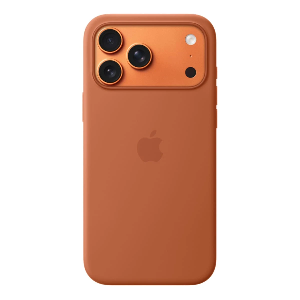 Чехол для iPhone 17 Pro c MagSafe Silicone Case Оранжевый