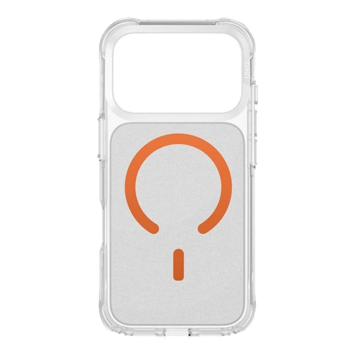 Чехол для iPhone 17 Pro с MagSafe UNIQ HYBRID LIFEPRO XTREME (IP6.3P(2025)-LXAFMFCLRVO) Прозрачно-оранжевый