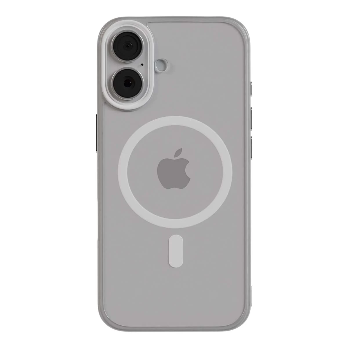 Чехол для iPhone 17 AceCase Soft Rim (KA016) White, белый