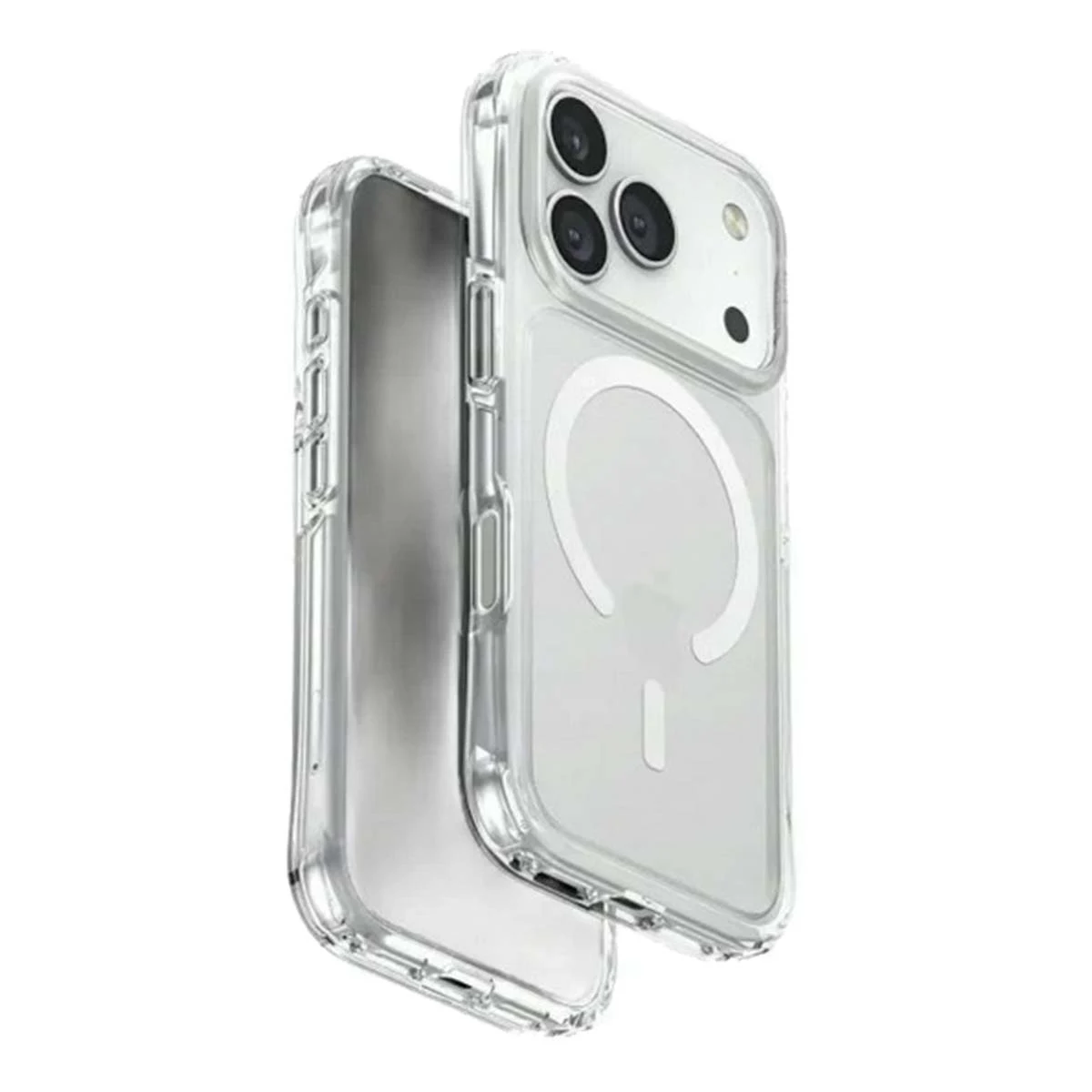 Чехол для iPhone 17 Pro с MagSafe UNIQ HYBRID LIFEPRO XTREME (IP6.3P(2025)-LXAFMFCLRW) Прозрачный